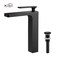 Kibi Infinity Single Handle Bathroom Vessel Sink Faucet with Pop Up Drain C-KBF1007MB-KPW101MB - alternate 1